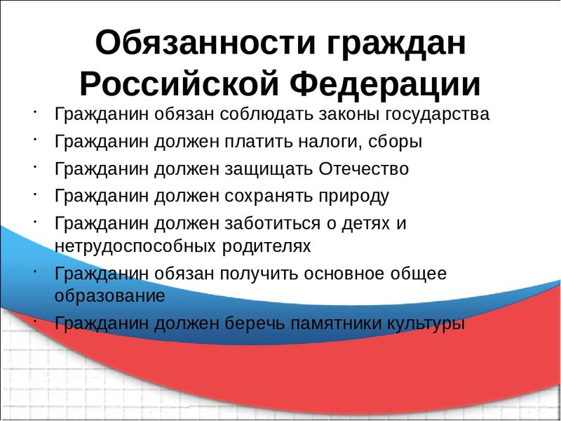 План гражданин россии